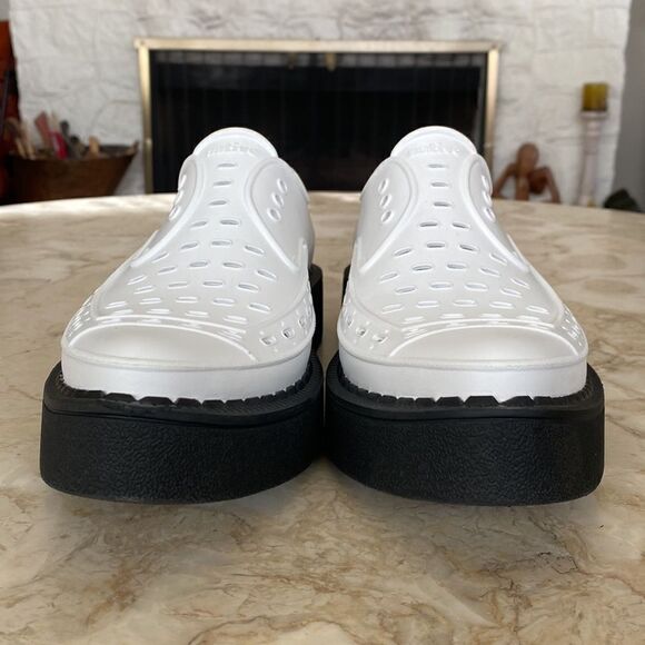 George X Native White Black Platform Creepers - Picture 5 of 15